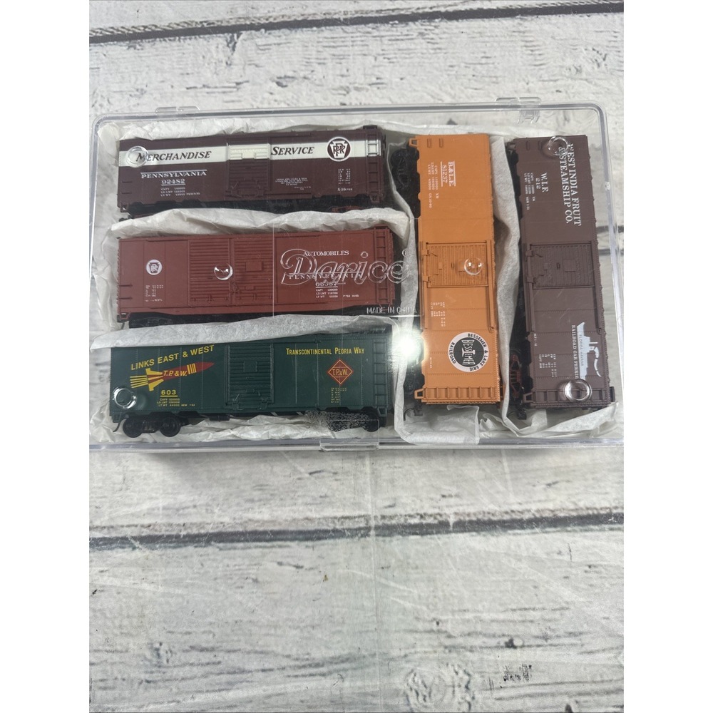 HO Scale Freight Car Lot of 5 WIF B&LE PRR TP&W Pennsylvania Exc.  Condition